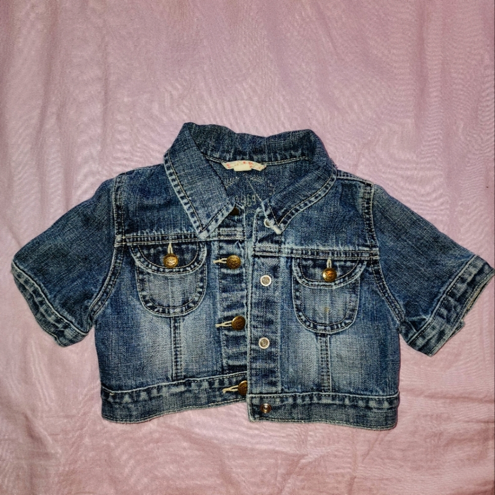 Gap Kids cropped denim jacket